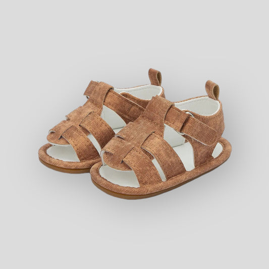 Cotton Gladiator Sandals