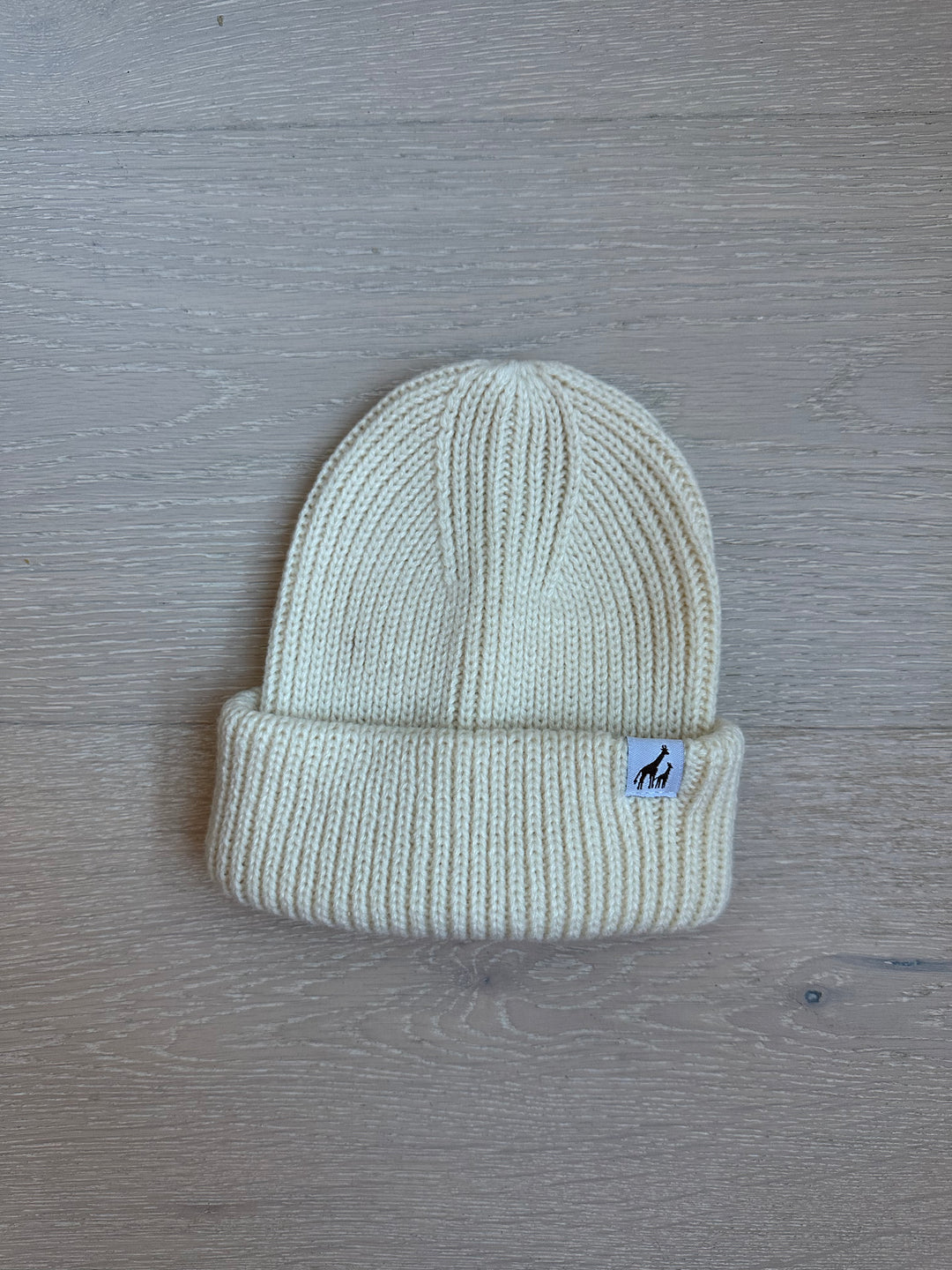 Giraffe Ribbed Beanie